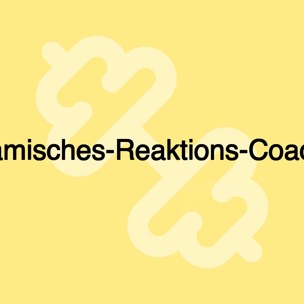 Dynamisches-Reaktions-Coaching