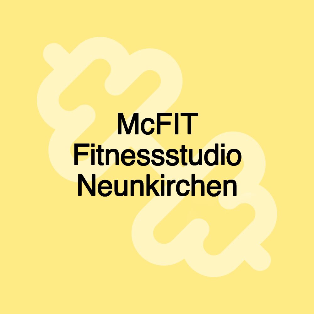 McFIT Fitnessstudio Neunkirchen