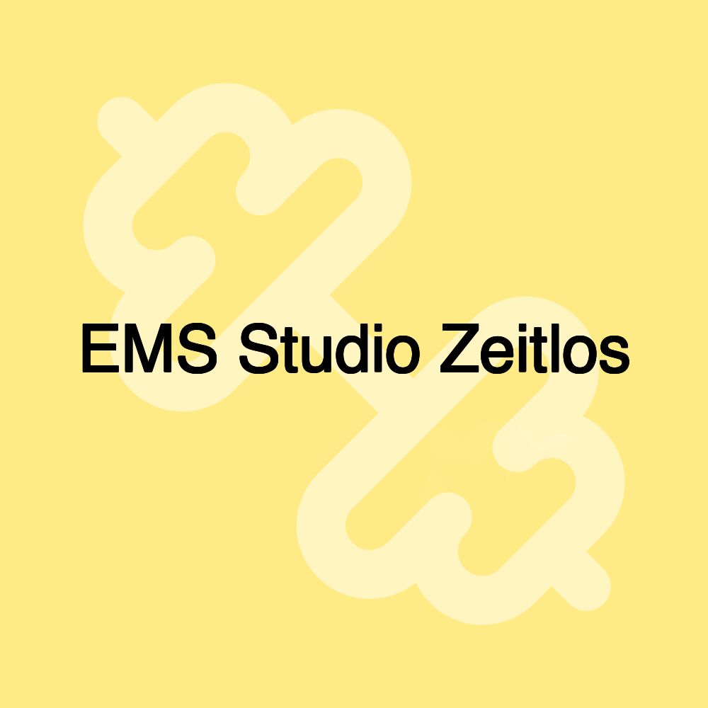 EMS Studio Zeitlos