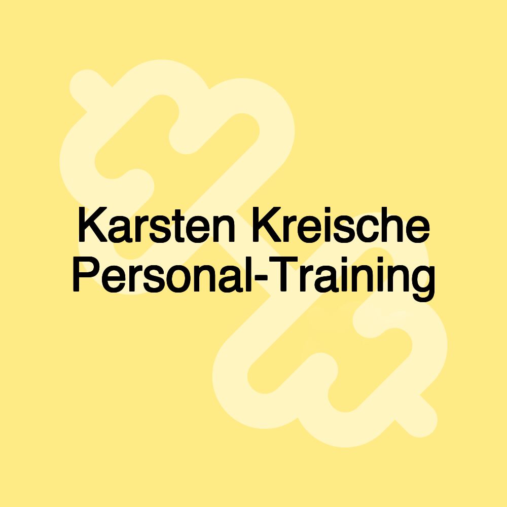 Karsten Kreische Personal-Training