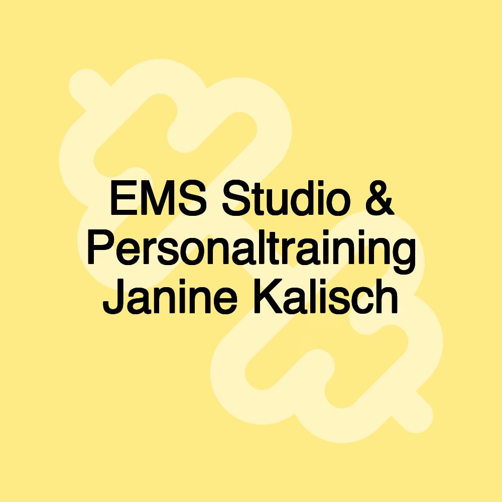 EMS Studio & Personaltraining Janine Kalisch