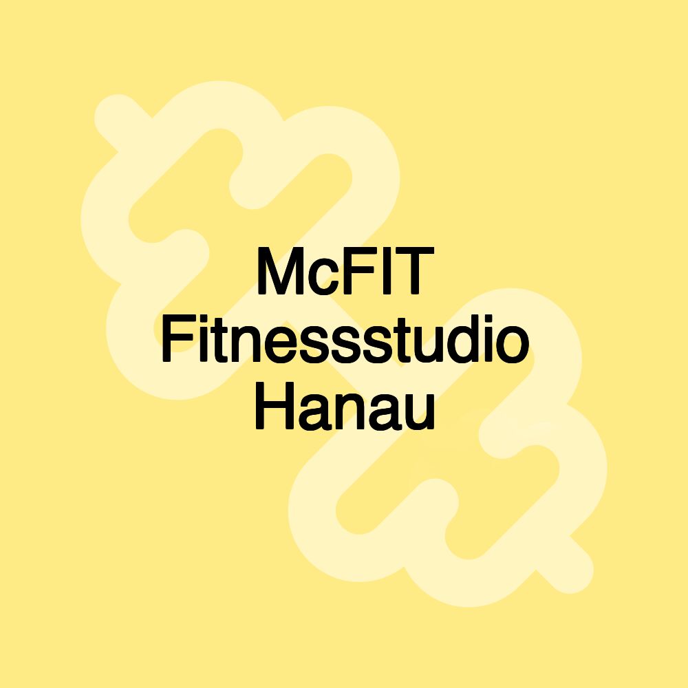 McFIT Fitnessstudio Hanau