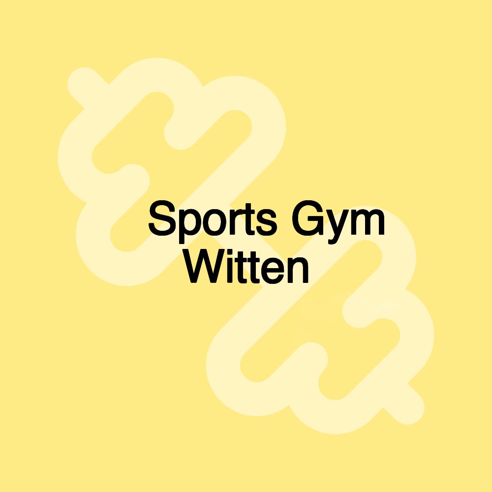 ️ Sports Gym Witten