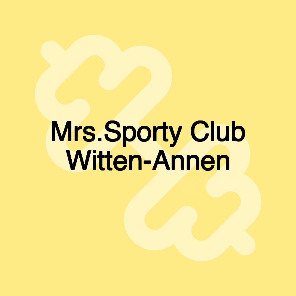 Mrs.Sporty Club Witten-Annen