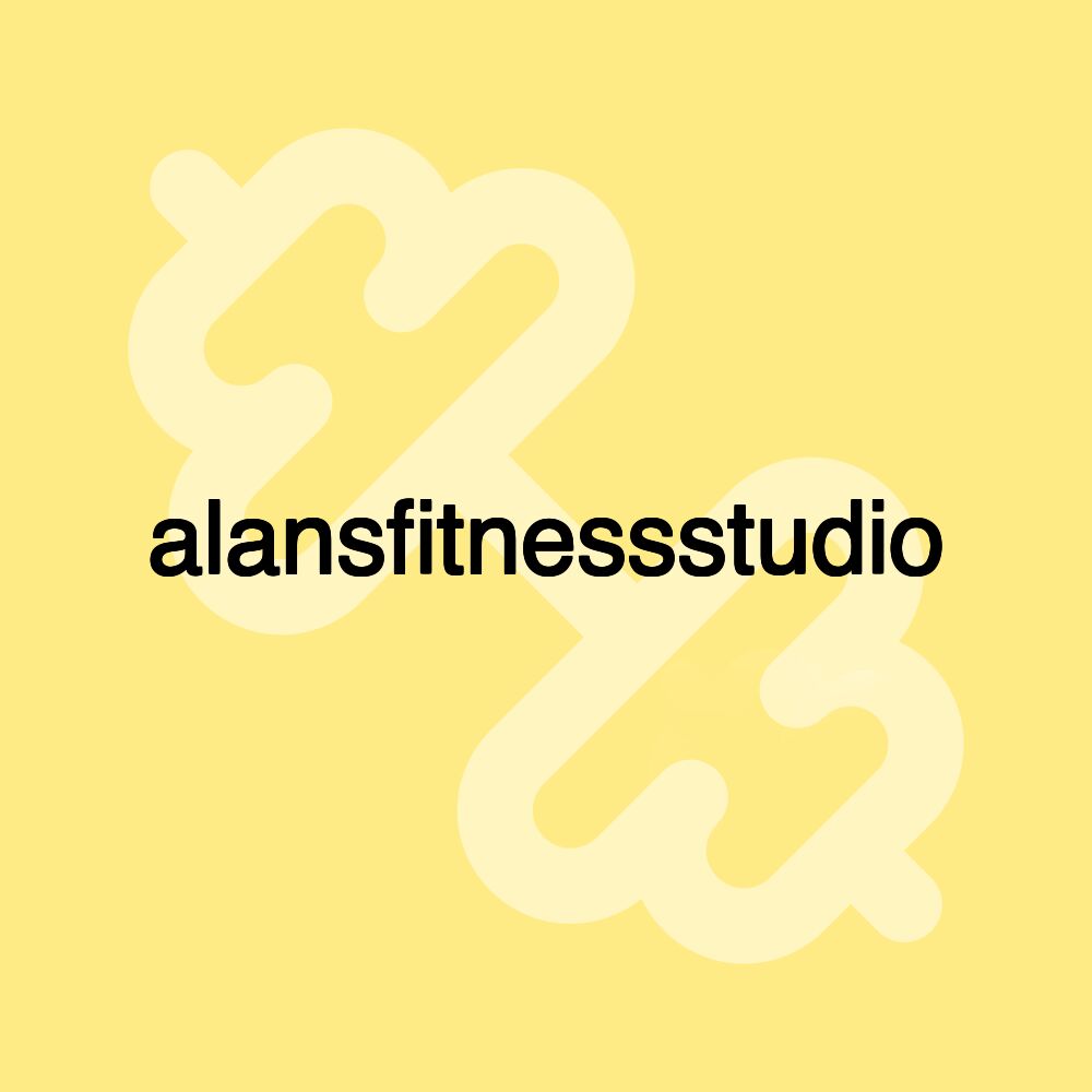 alansfitnessstudio