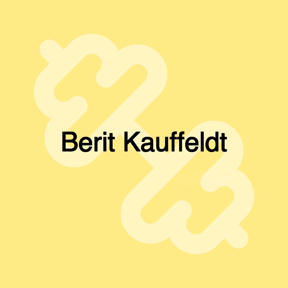 Berit Kauffeldt