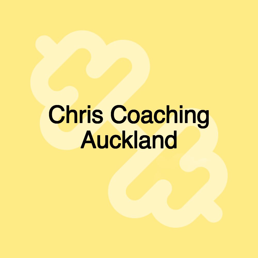 Chris Coaching Auckland