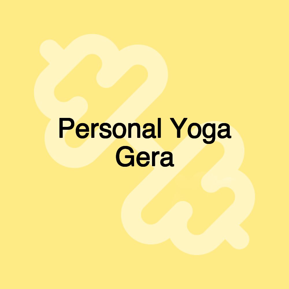 Personal Yoga Gera