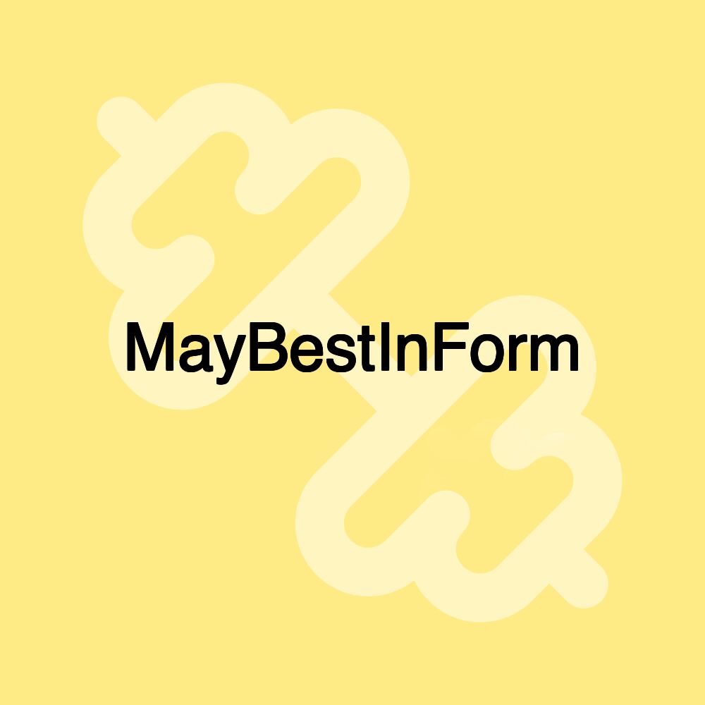 MayBestInForm