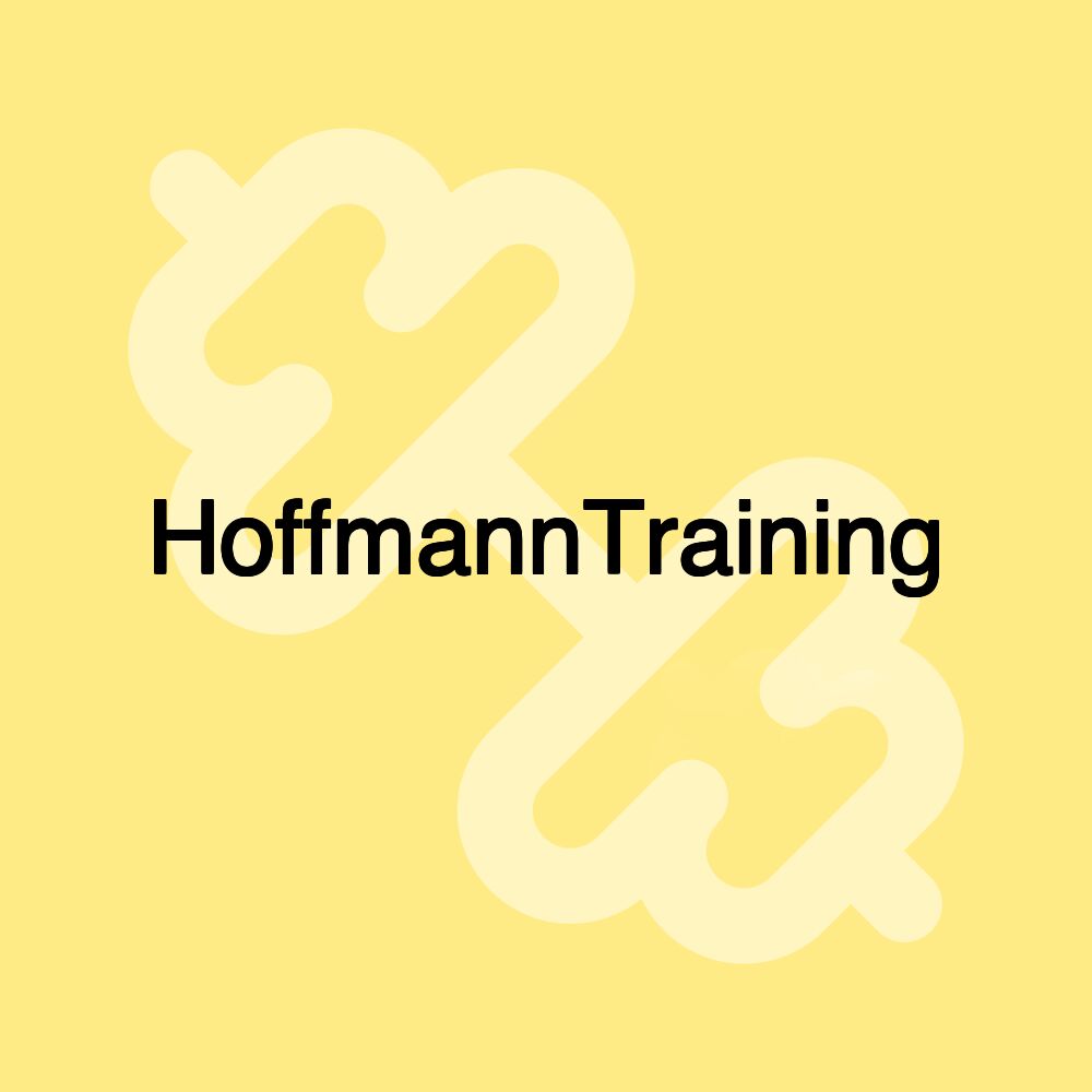 HoffmannTraining