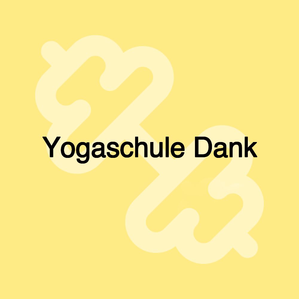 Yogaschule Dank