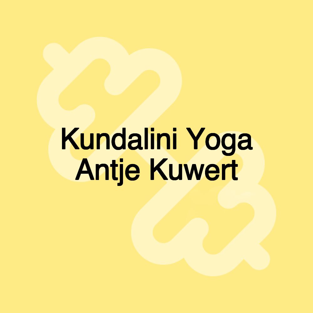 Kundalini Yoga Antje Kuwert