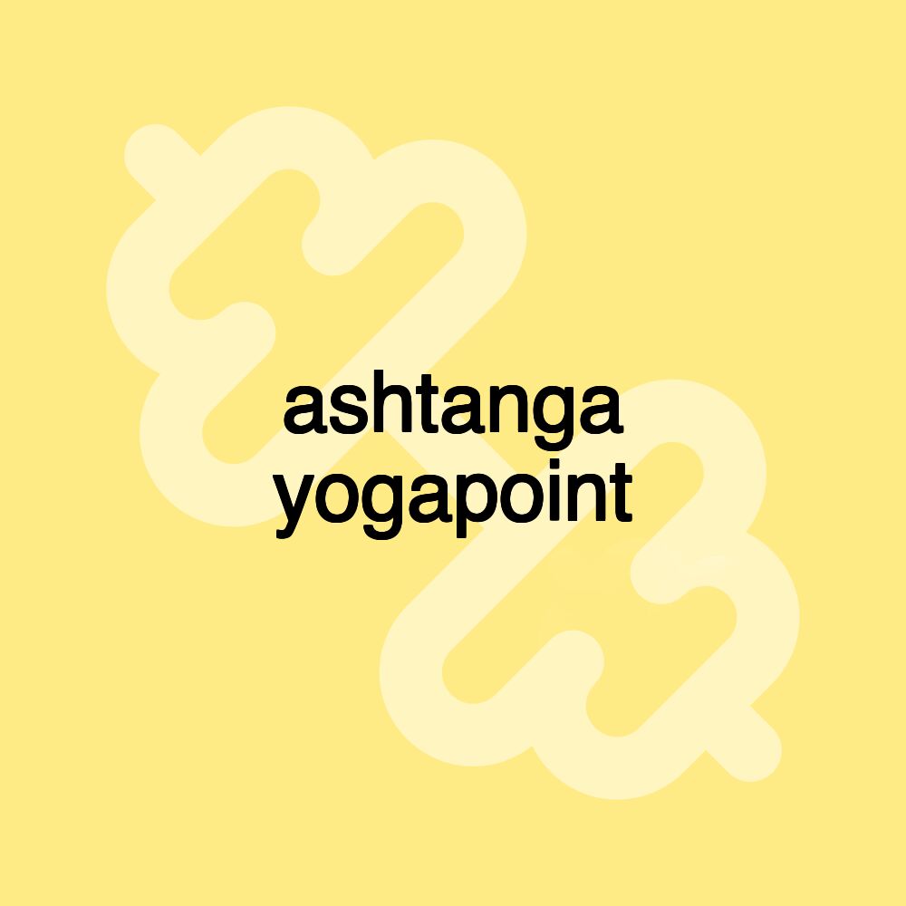 ashtanga yogapoint