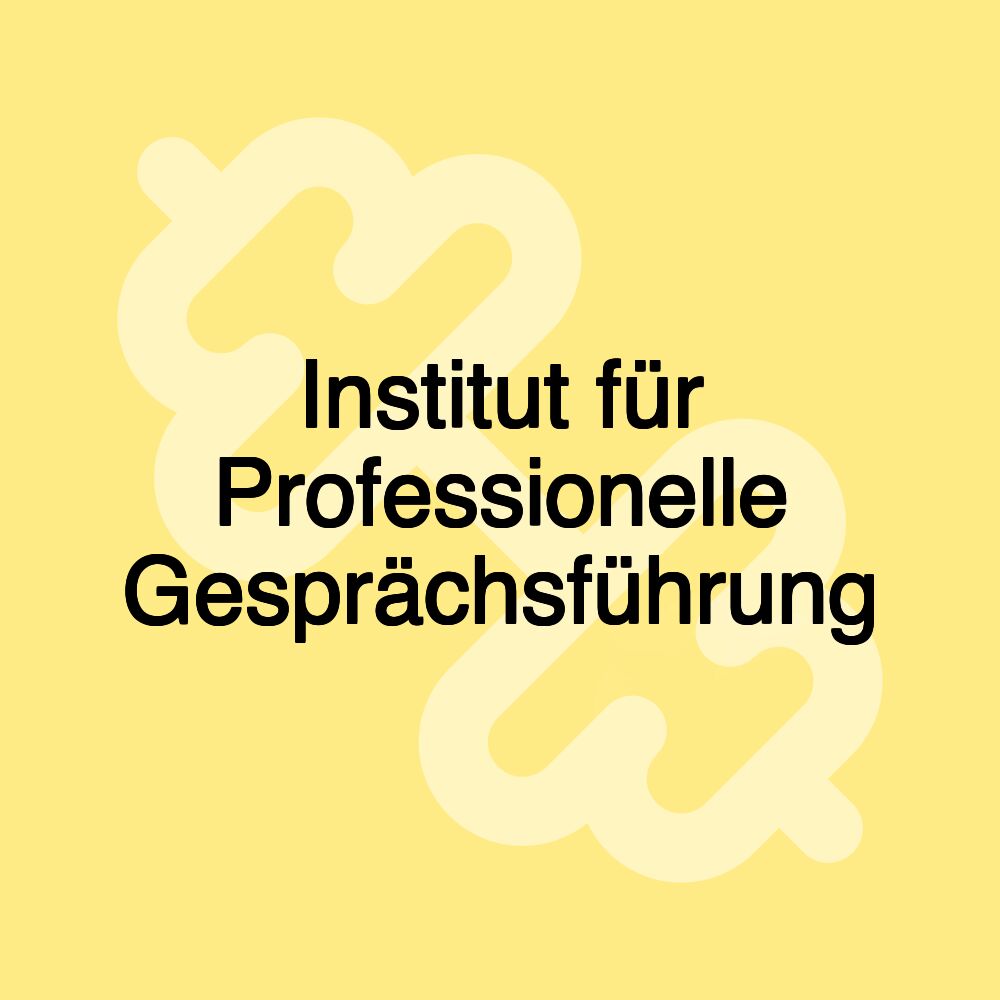 Institut für Professionelle Gesprächsführung