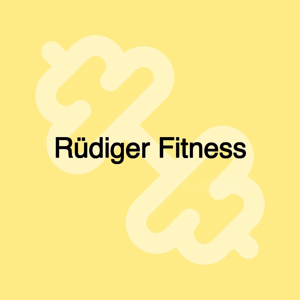 Rüdiger Fitness