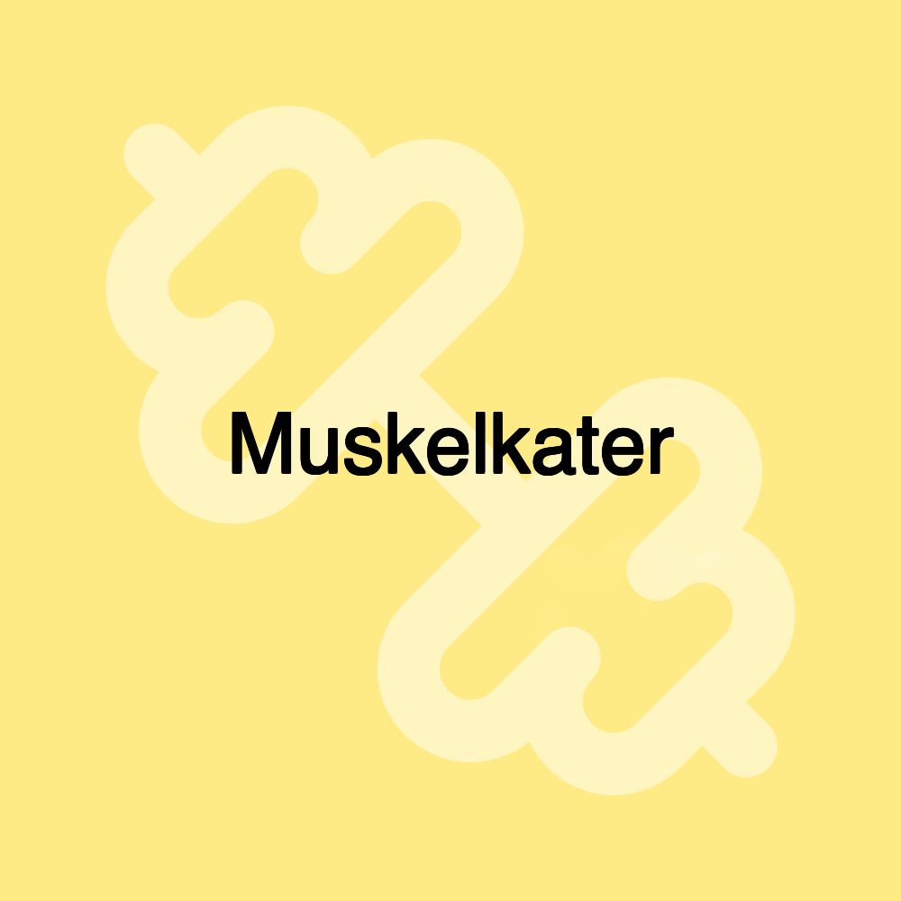 Muskelkater