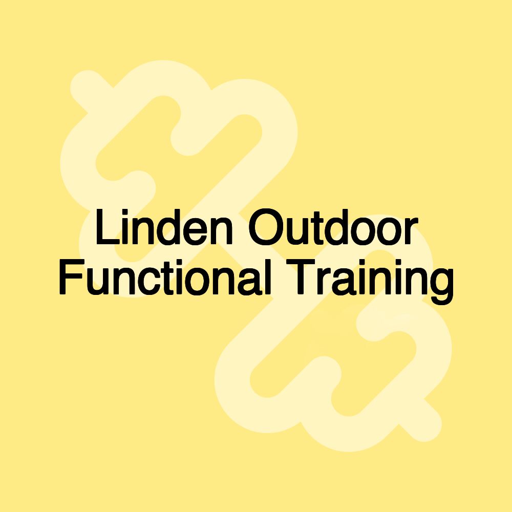 Linden Outdoor Functional Training