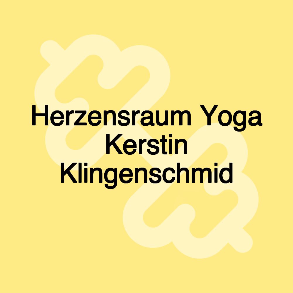 Herzensraum Yoga Kerstin Klingenschmid