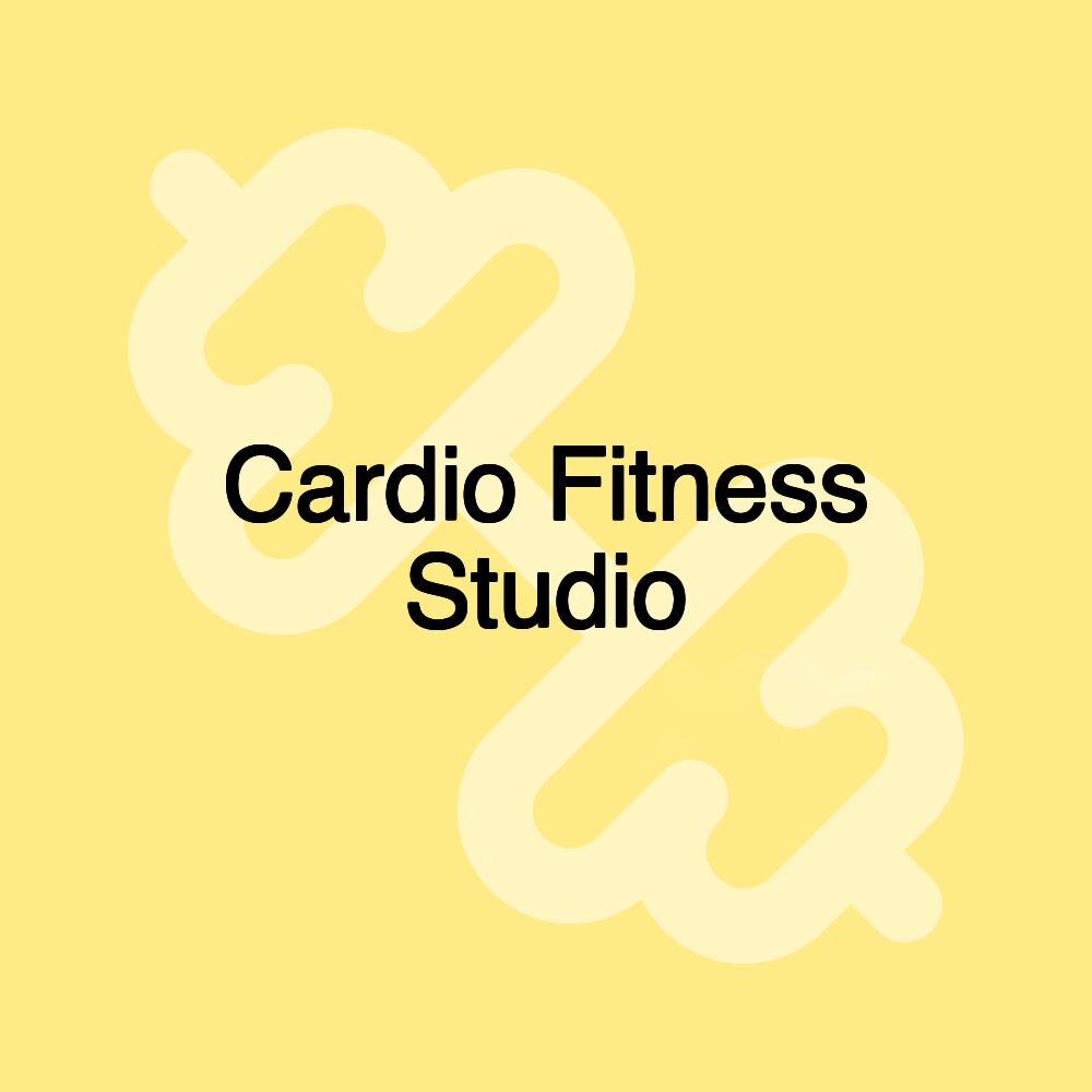 Cardio Fitness Studio