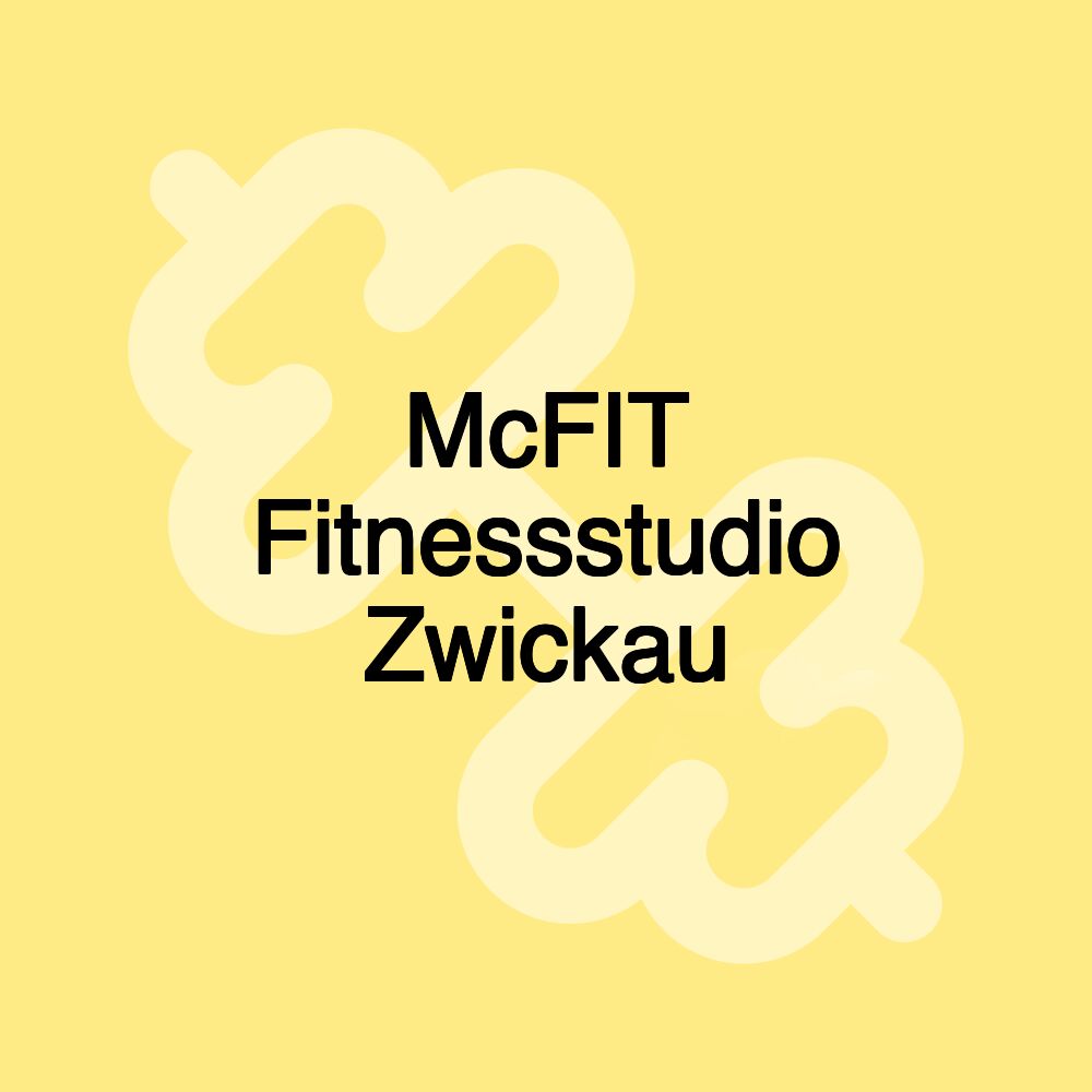 McFIT Fitnessstudio Zwickau