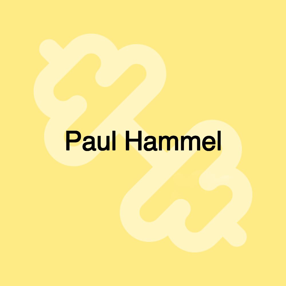 Paul Hammel