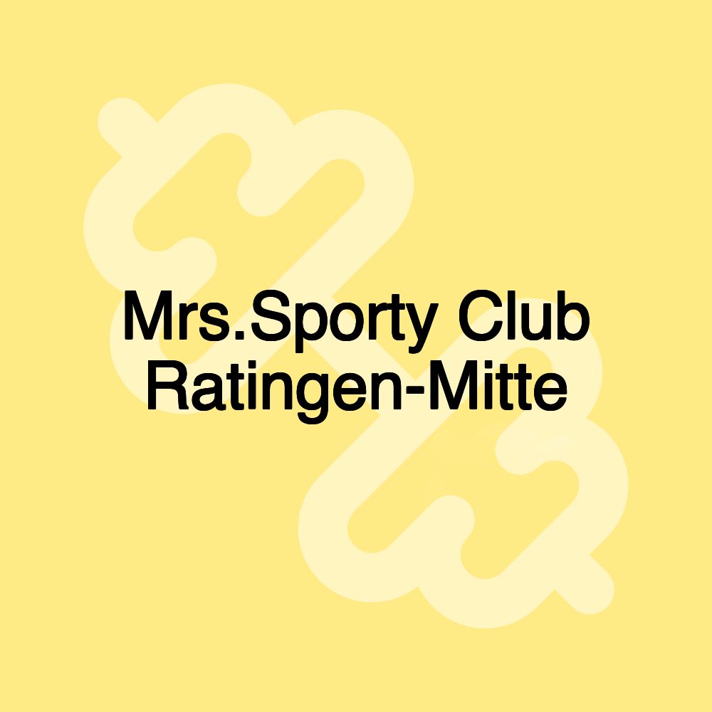 Mrs.Sporty Club Ratingen-Mitte