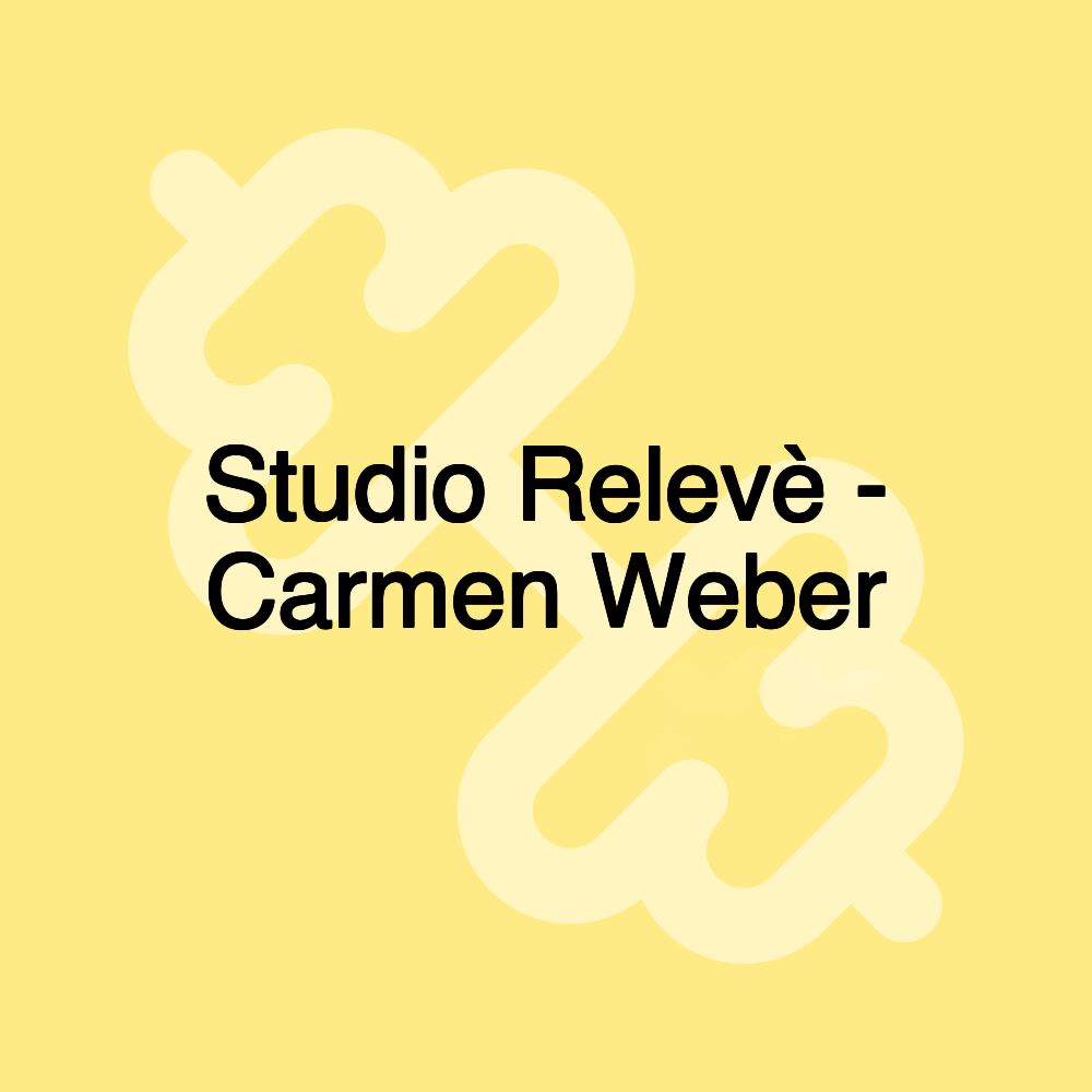 Studio Relevè - Carmen Weber