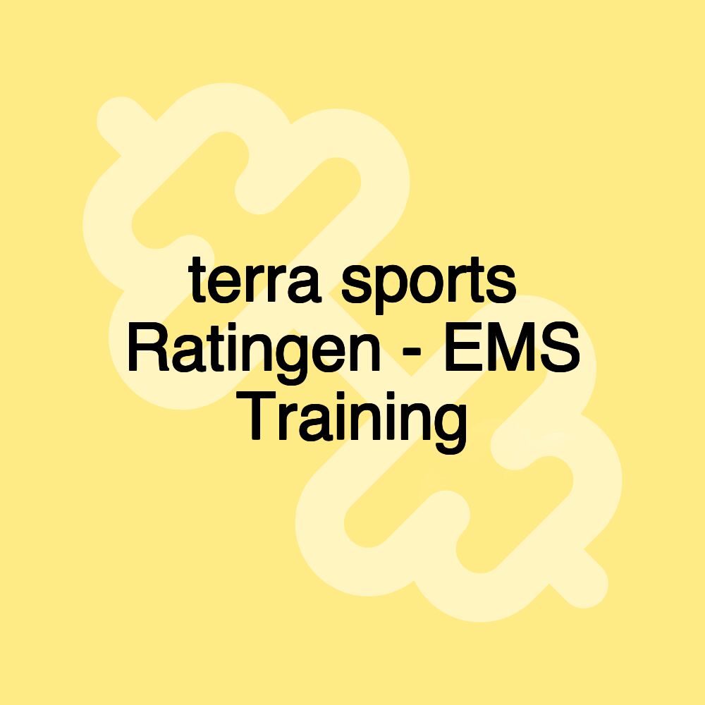 terra sports Ratingen - EMS Training