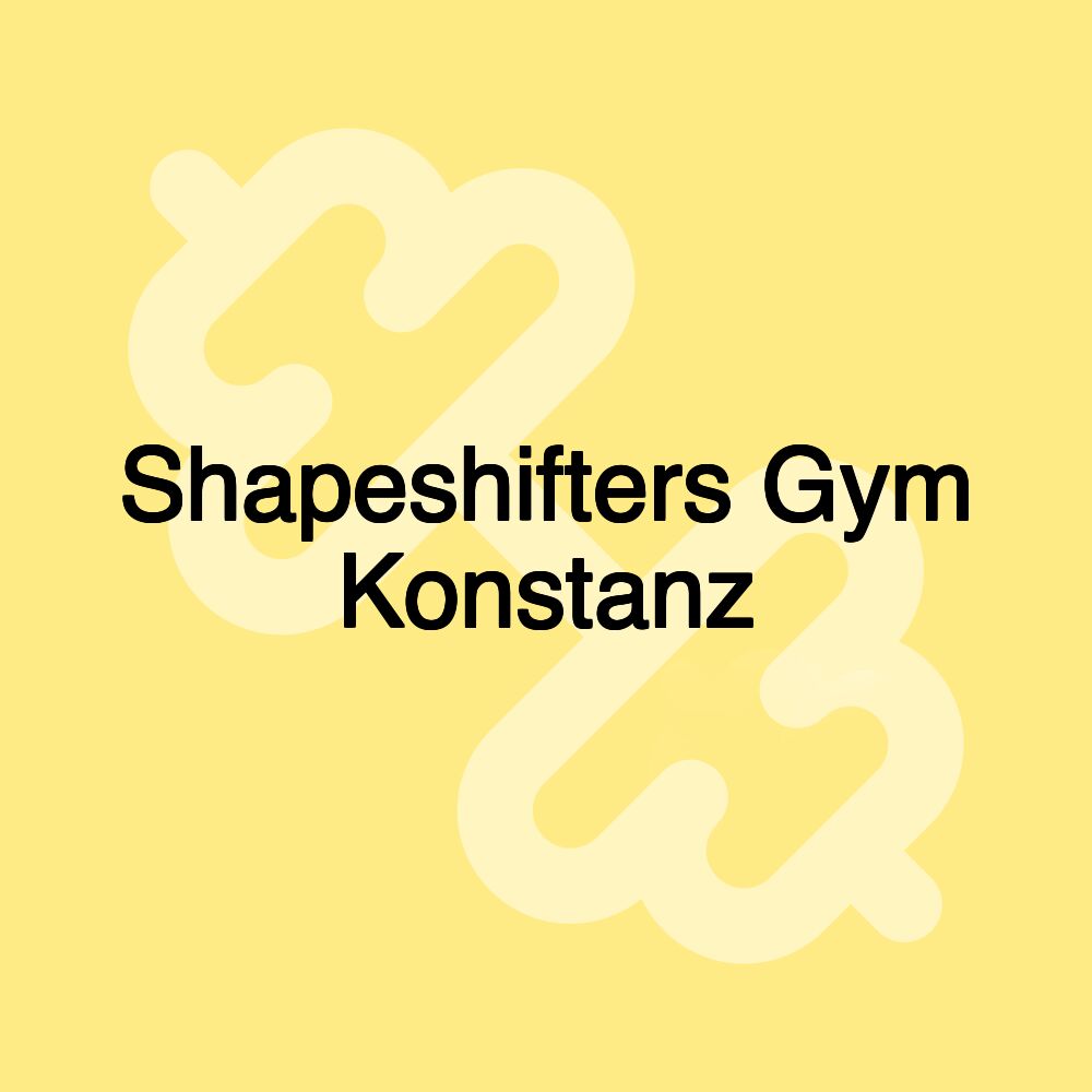 Shapeshifters Gym Konstanz