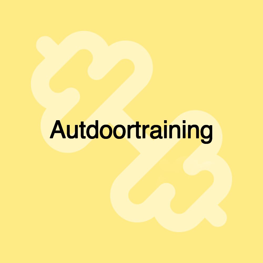 Autdoortraining