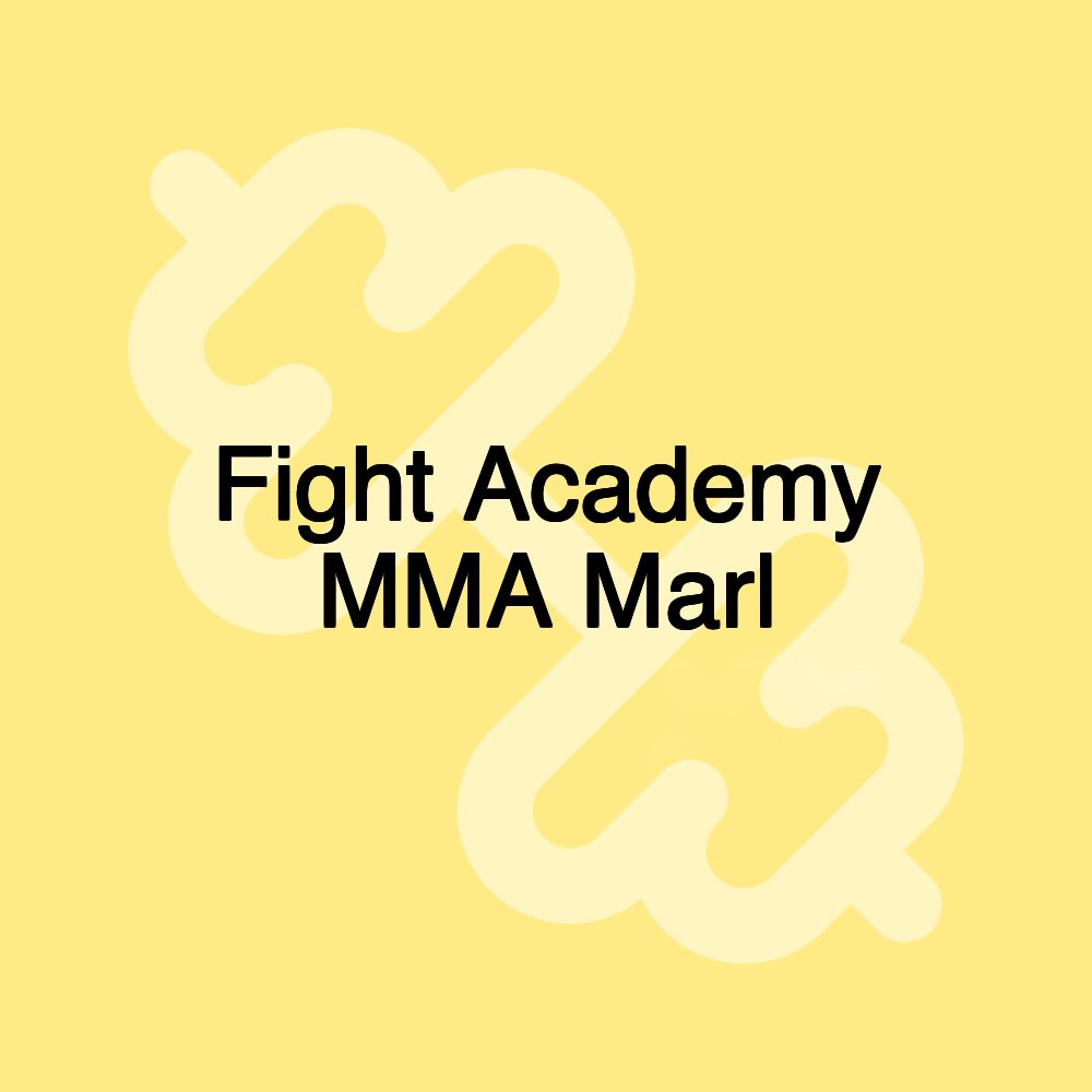 Fight Academy MMA Marl