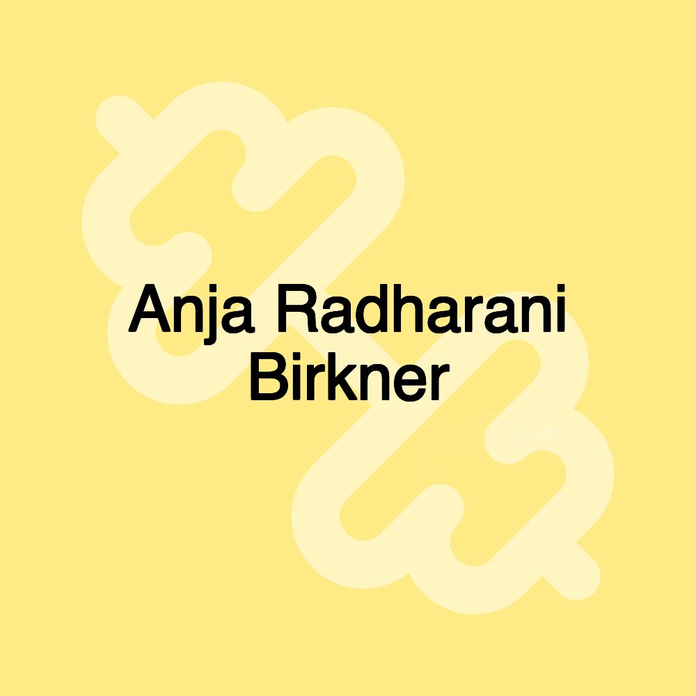 Anja Radharani Birkner