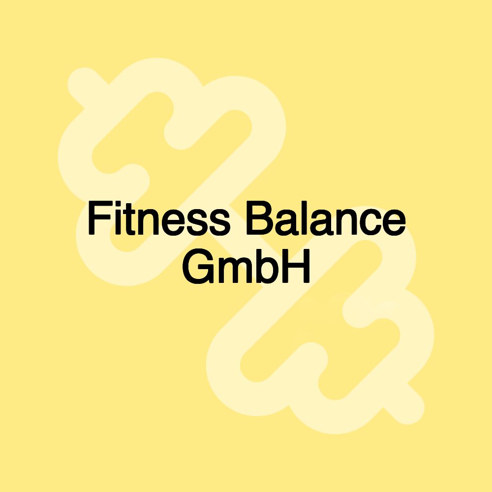 Fitness Balance GmbH