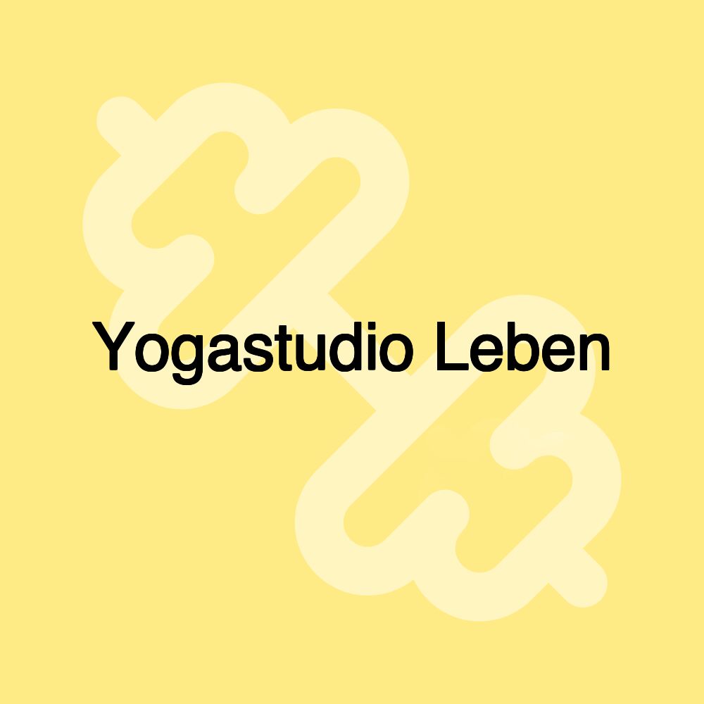 Yogastudio Leben