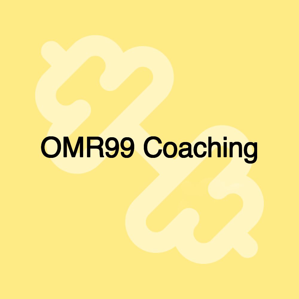 OMR99 Coaching