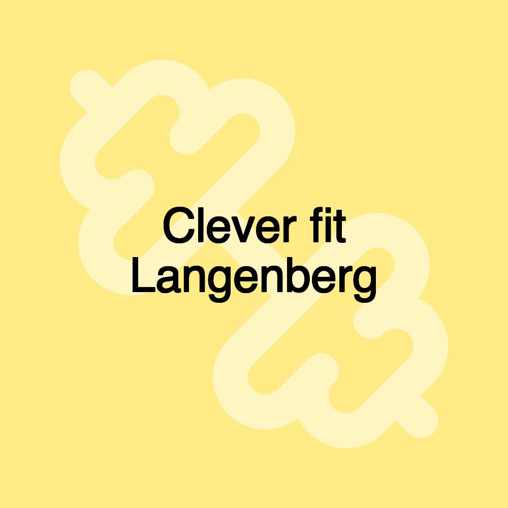 Clever fit Langenberg