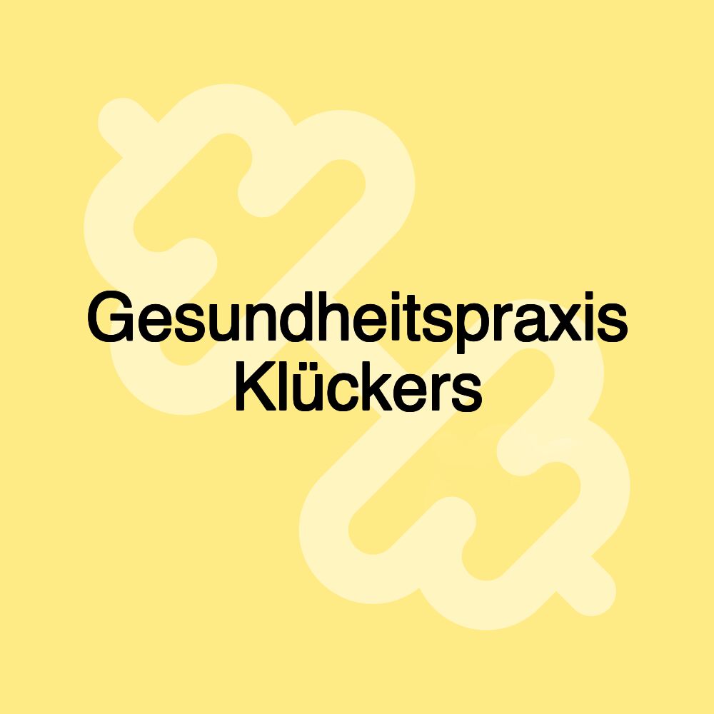 Gesundheitspraxis Klückers