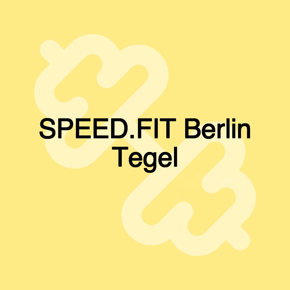 SPEED.FIT Berlin Tegel