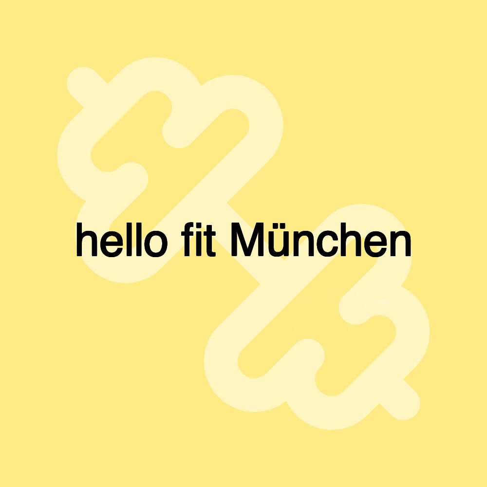 hello fit München