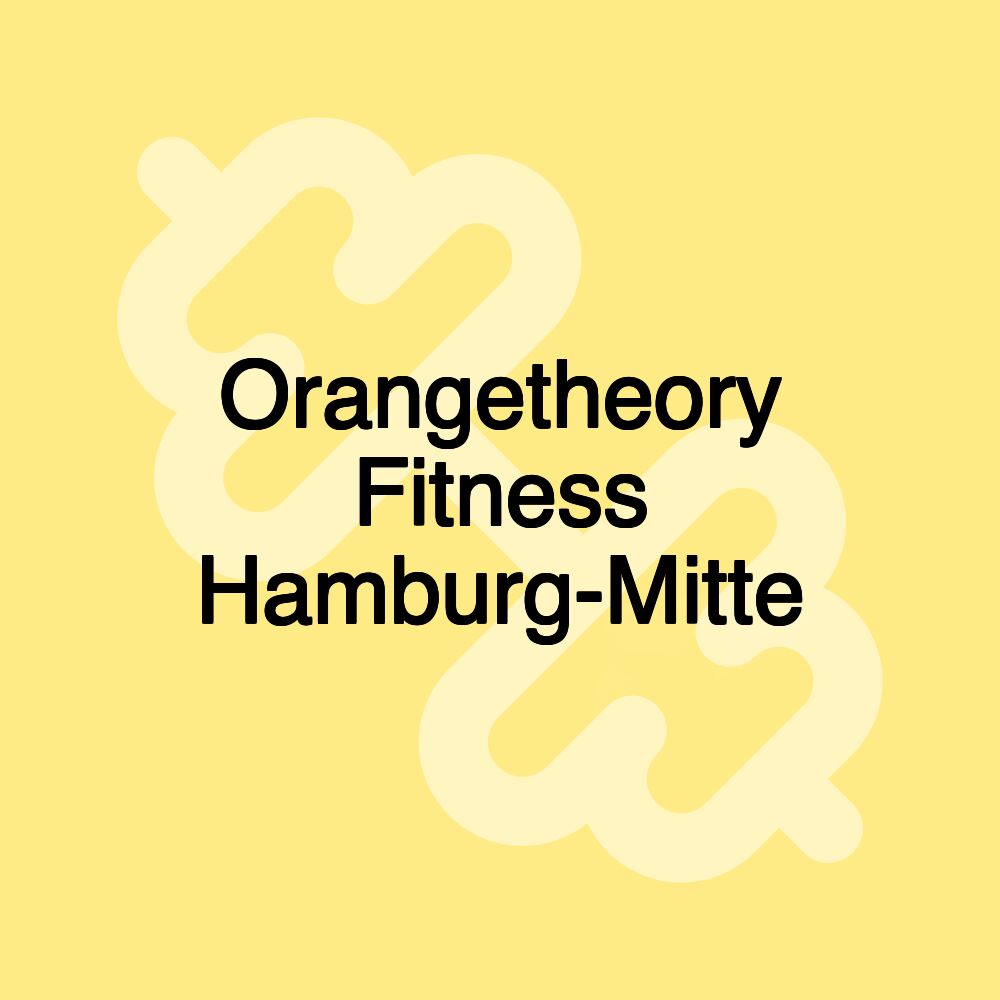 Orangetheory Fitness Hamburg-Mitte