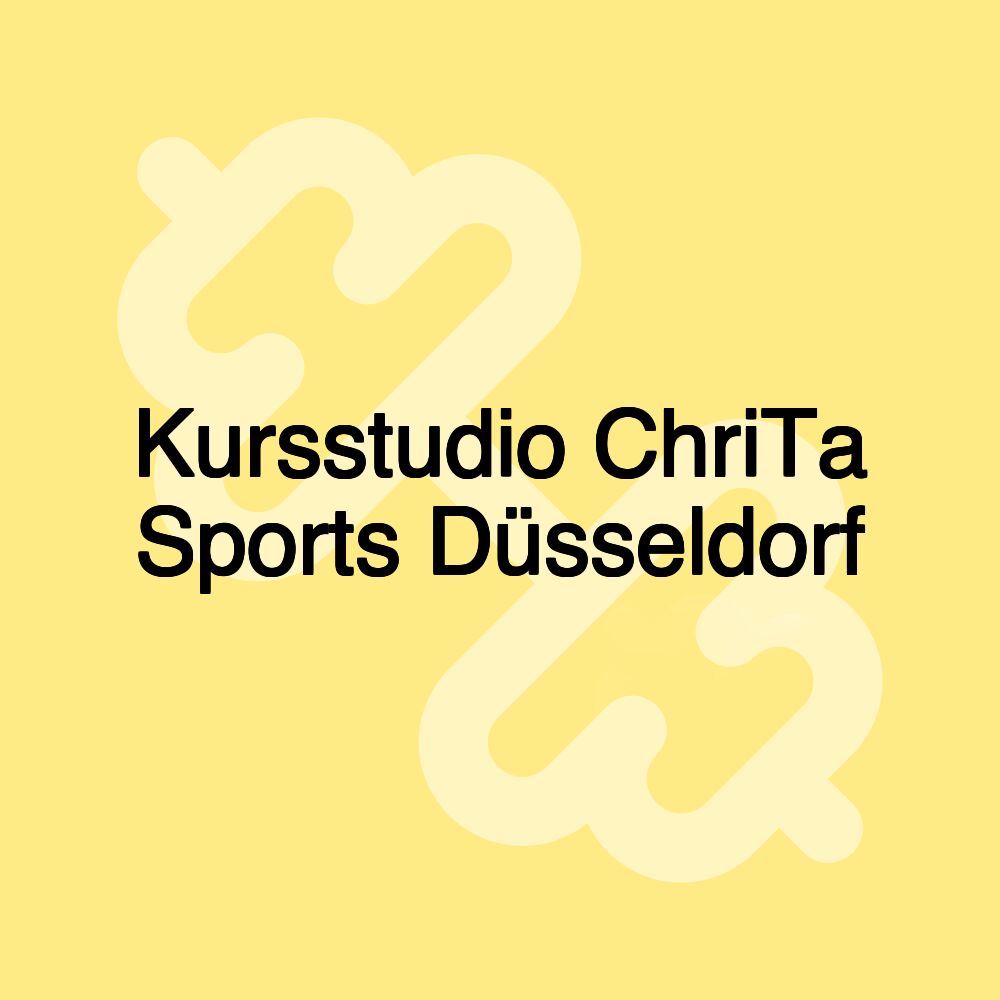 Kursstudio ChriTa Sports Düsseldorf