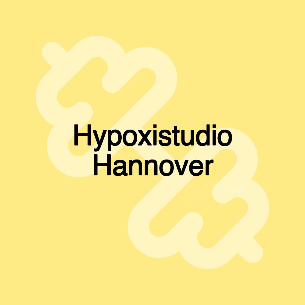 Hypoxistudio Hannover