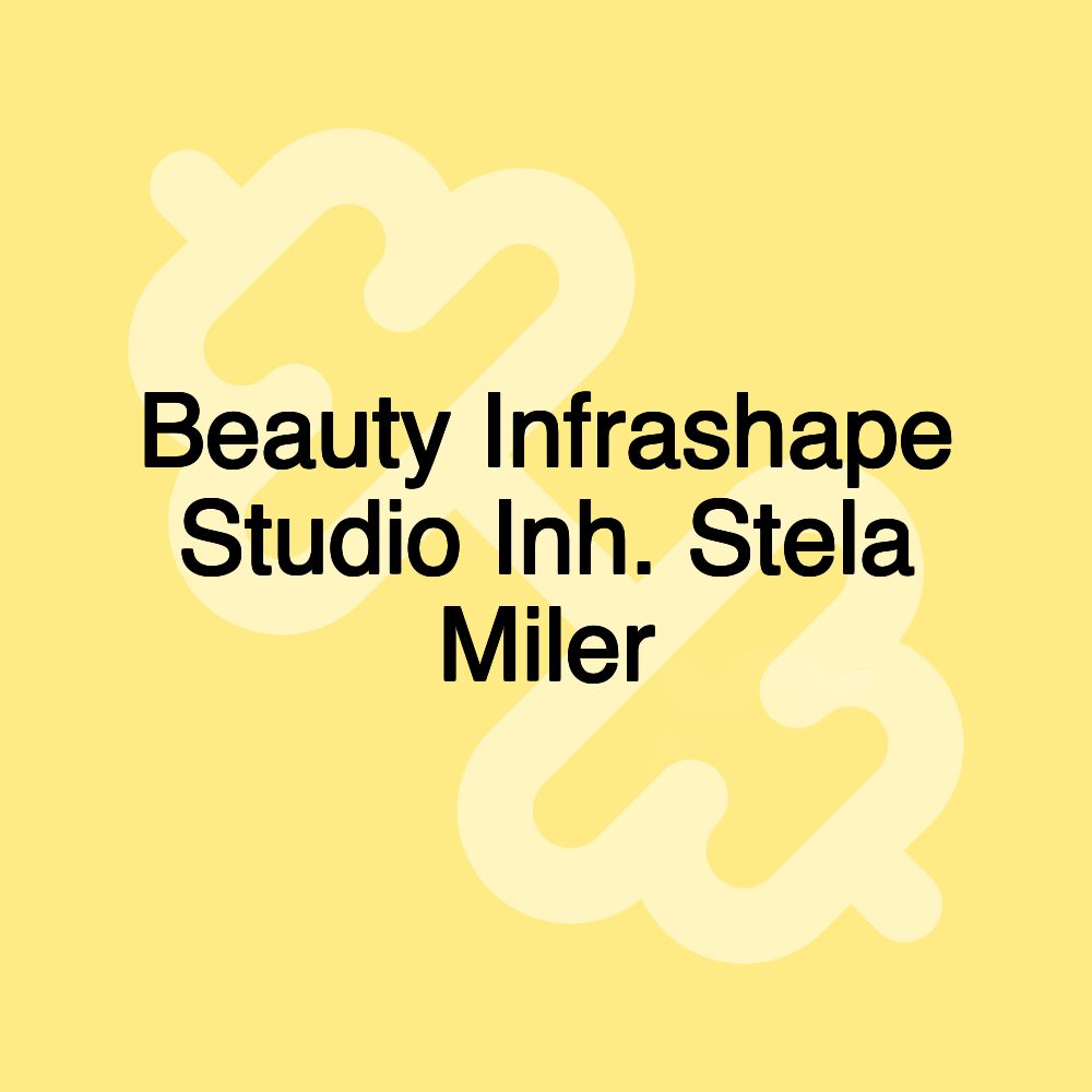 Beauty Infrashape Studio Inh. Stela Miler