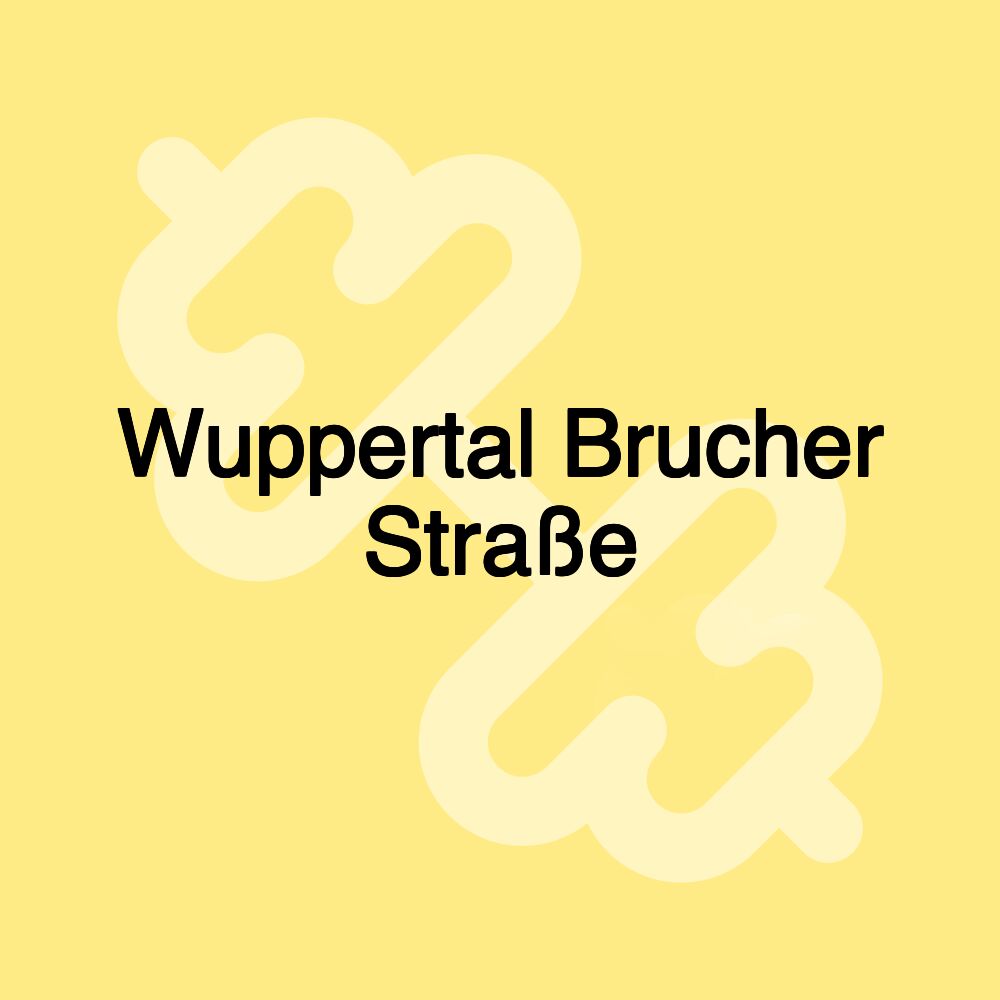 Wuppertal Brucher Straße