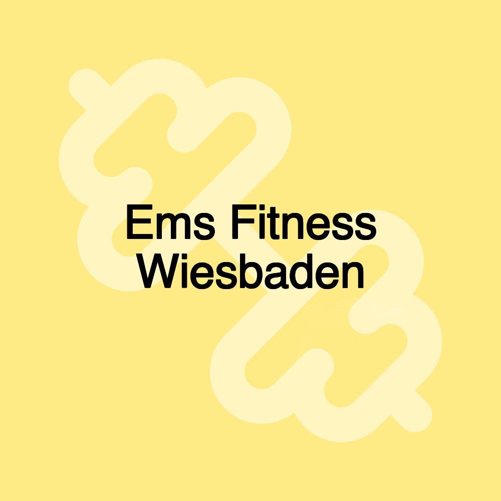 Ems Fitness Wiesbaden