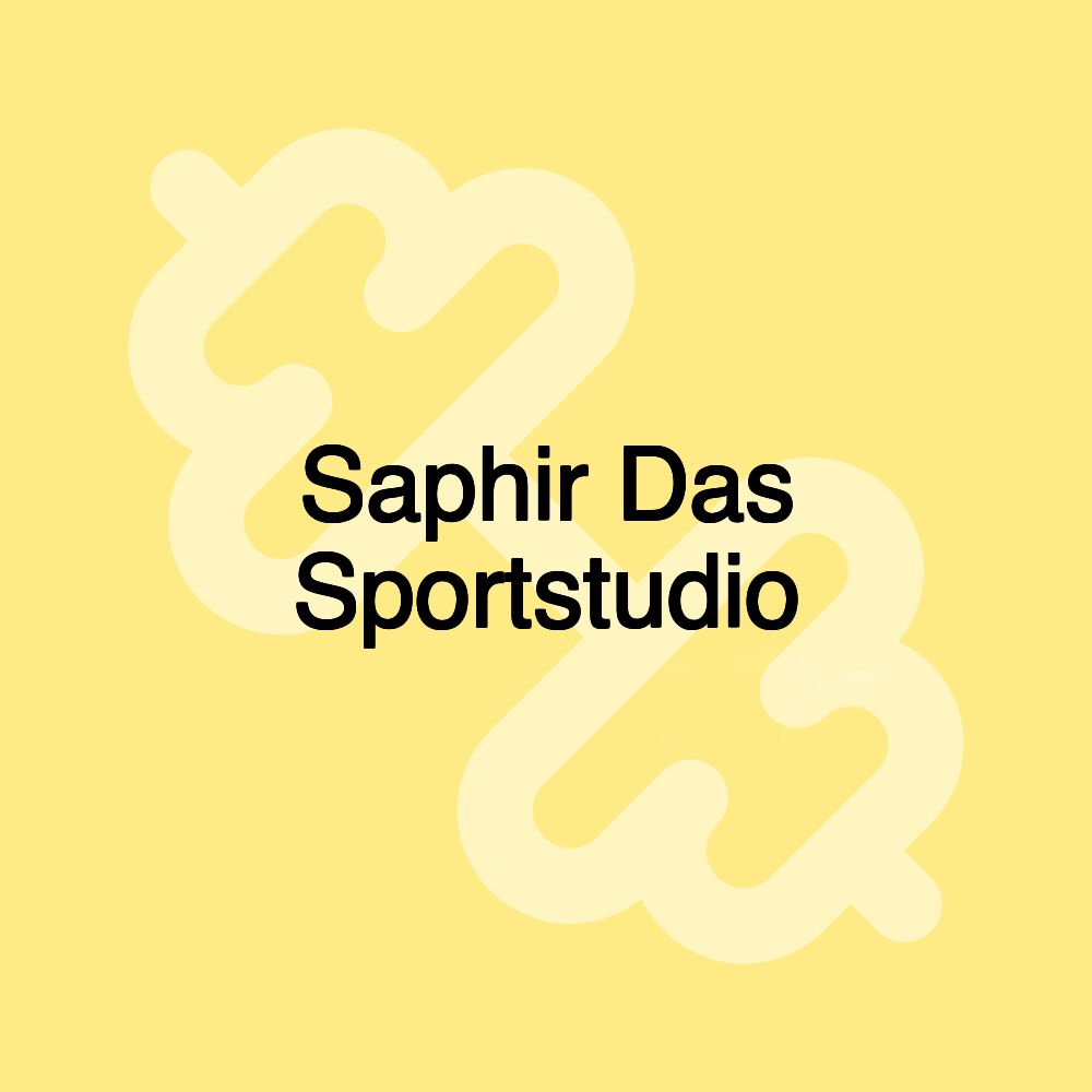 Saphir Das Sportstudio