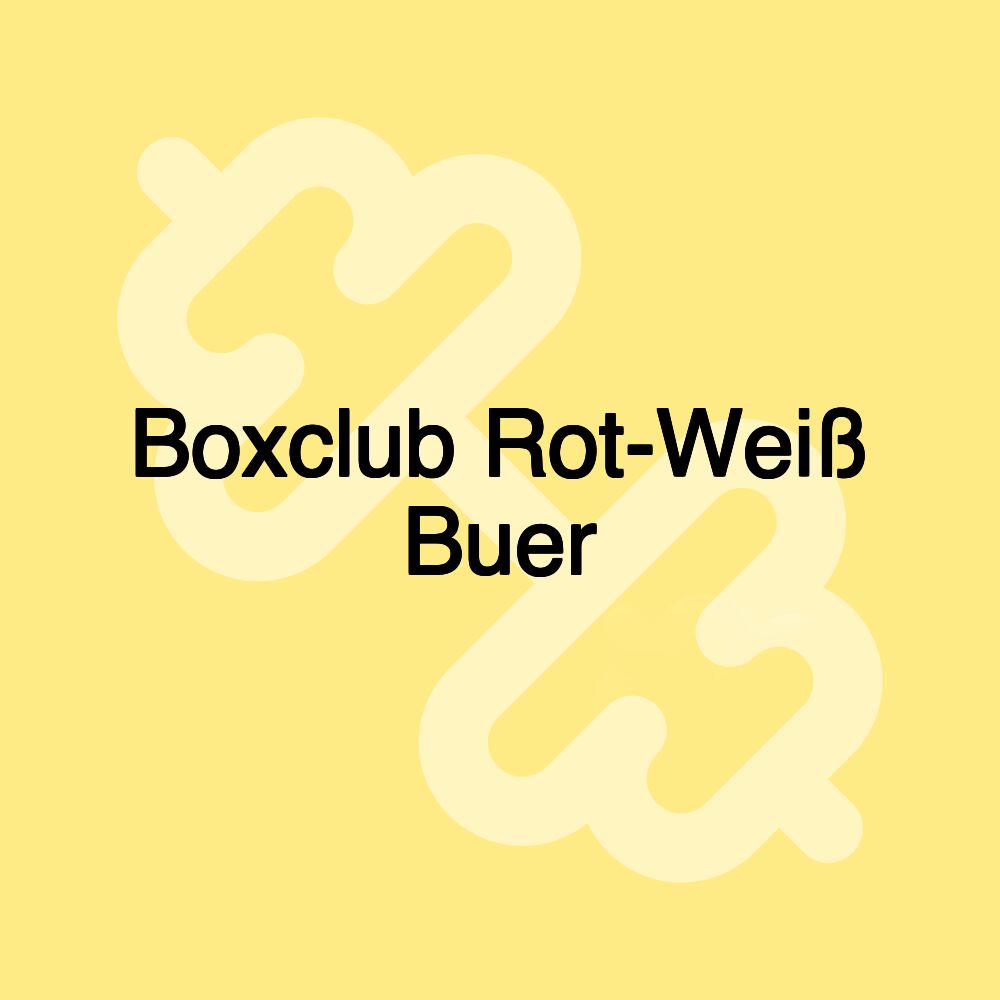 Boxclub Rot-Weiß Buer