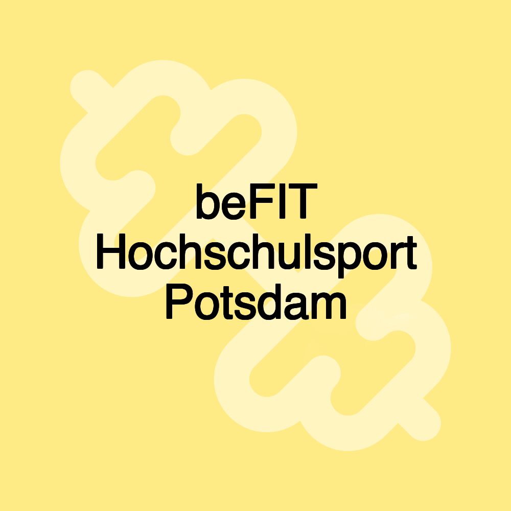 beFIT Hochschulsport Potsdam