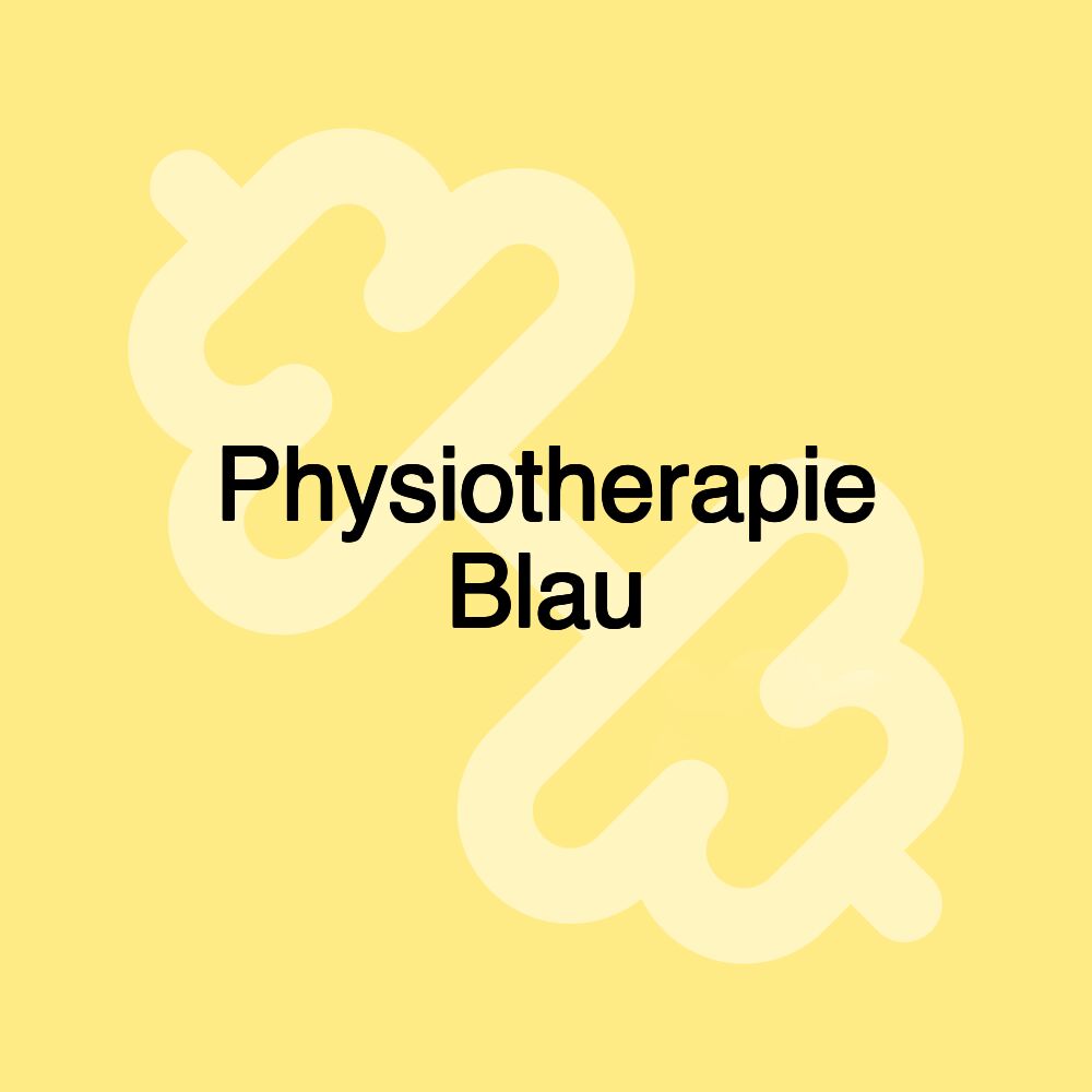 Physiotherapie Blau