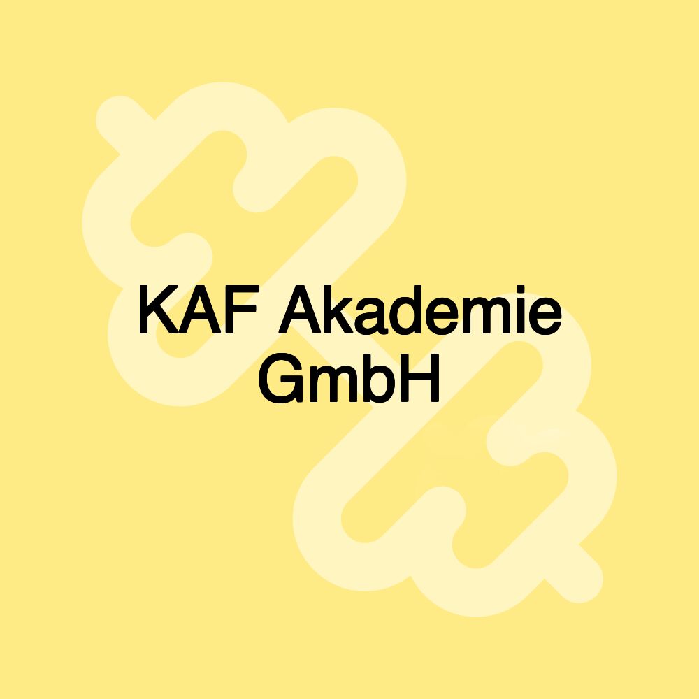 KAF Akademie GmbH